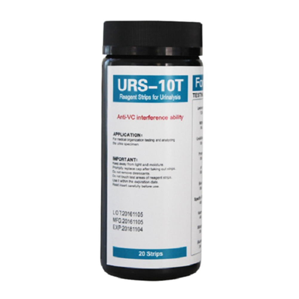 QWE-100 Strips URS-10T Urinaly - đánh giá và giá Urinalysis Reagent Strip