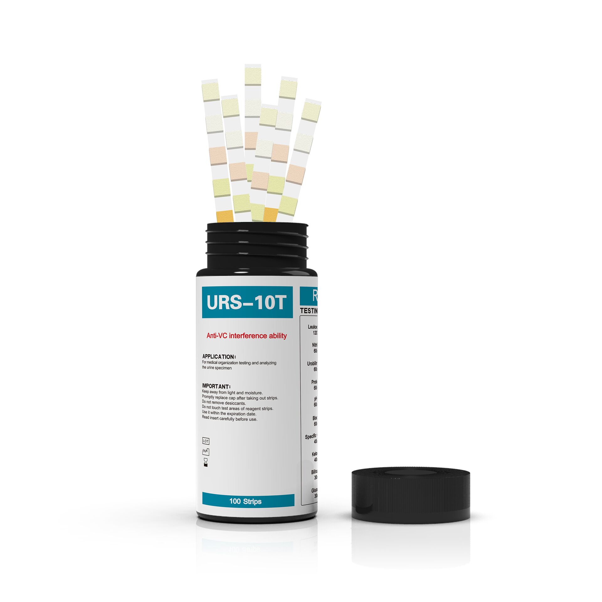 URS-10T Urine Test Strips 10 P - đánh giá và giá Urinalysis Reagent Strip