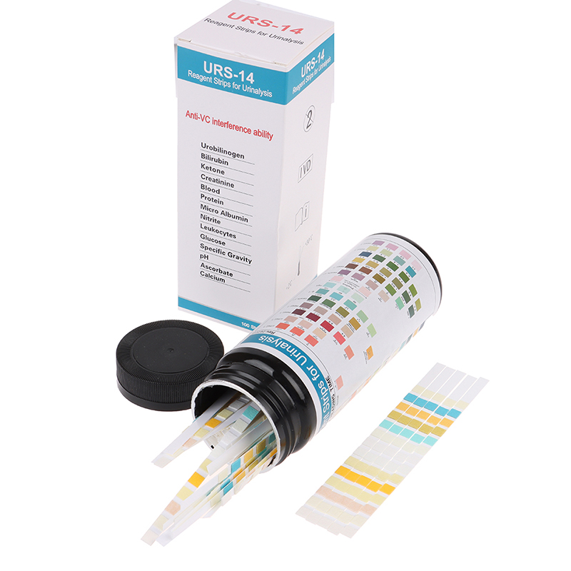 URS-14 100strips Urinalysis Re - đánh giá và giá Urinalysis Reagent Strip