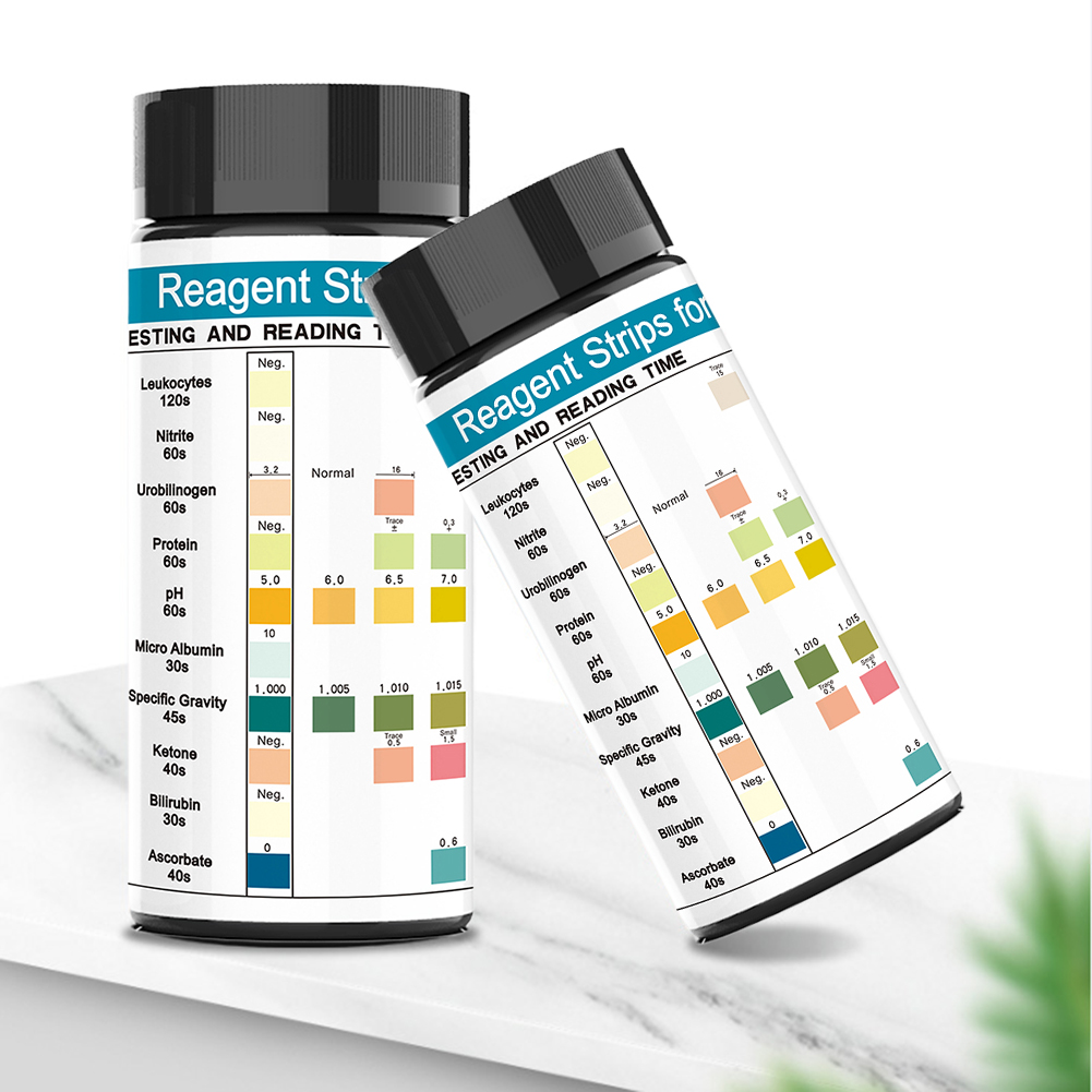 100 Strips Urine Test Strip 10 - đánh giá và giá Urinalysis Reagent Strip