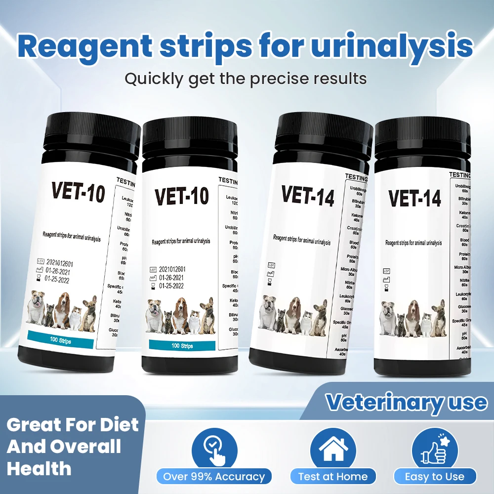 Veterinary Human 10/11/12/14 P - đánh giá và giá Urinalysis Reagent Strip
