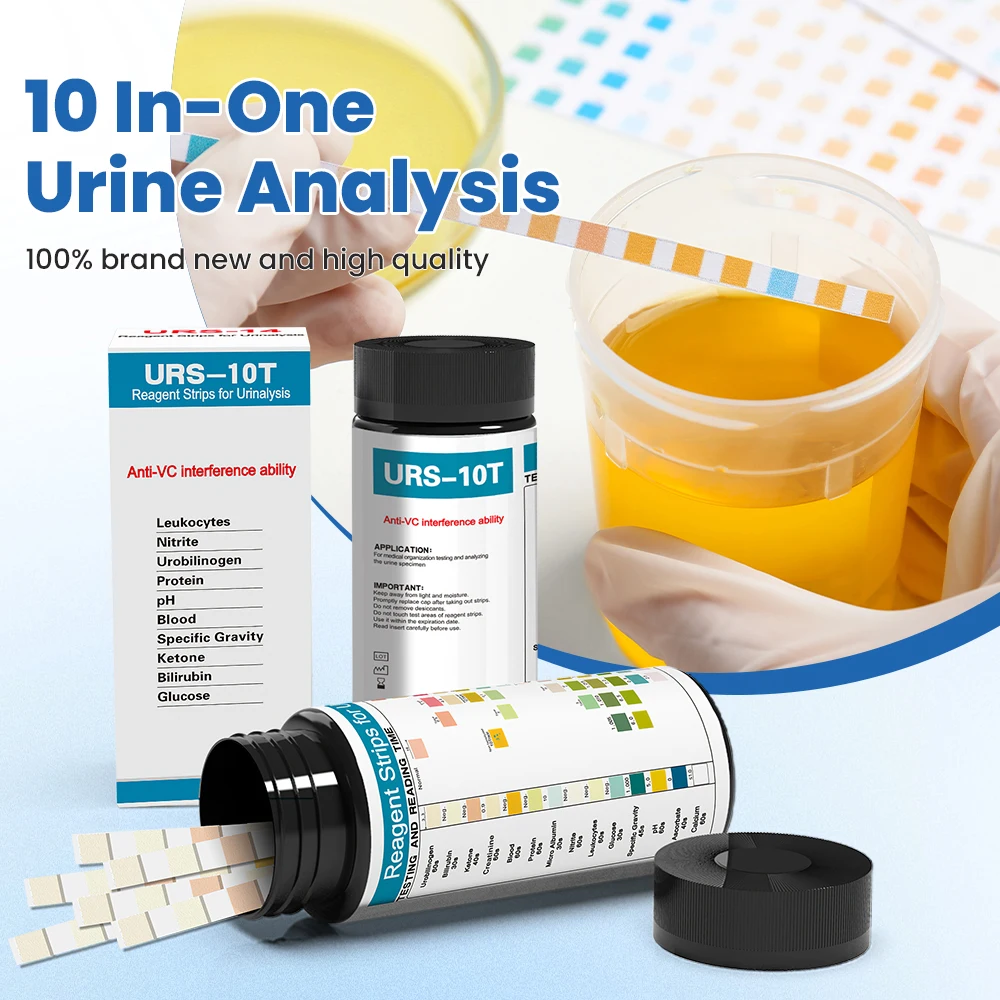 Veterinary Human 10/11/12/14 P - đánh giá và giá Urinalysis Reagent Strip