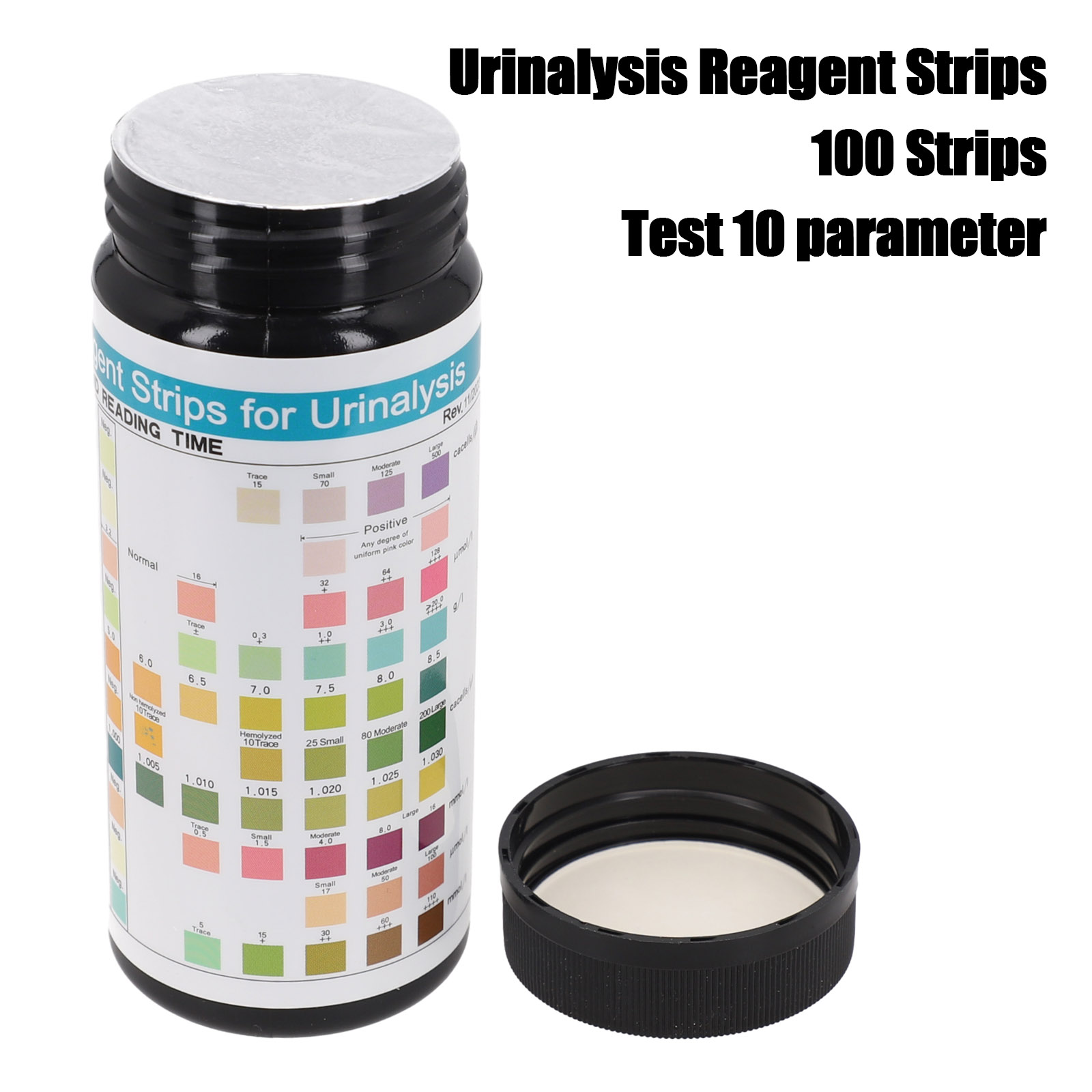 100 Strips URS-10T Reagent Uri - đánh giá và giá Urinalysis Reagent Strip
